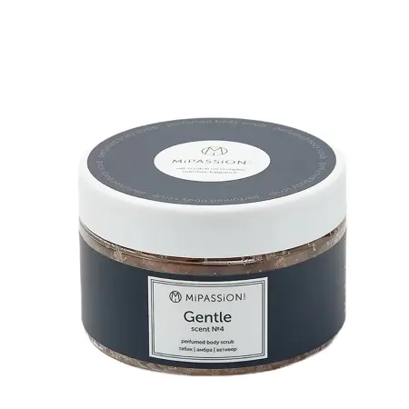 MIPASSIONcorp Скраб парфюмированный, табак, амбра, ветивер / Gentle MiPASSiON 250 мл - 2