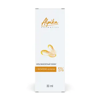 АЛЬПИКА Пилинг мультикислотный с янтарной кислотой 5% 30 мл, фото 2