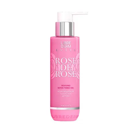 LIBREDERM Тоник-гель детокс возрождающий для лица / ROSE DE ROSE 150 мл - 1