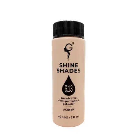 GERA Professional 6.13 гель-краситель для волос без аммиака / Shine Shades 60 мл - 2