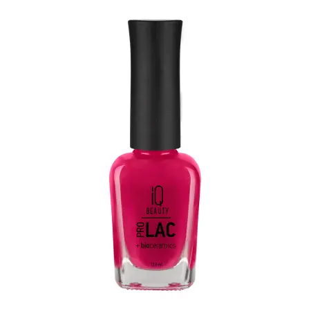 IQ BEAUTY 056 лак для ногтей укрепляющий с биокерамикой / Nail polish PROLAC + bioceramics 12.5 мл - 1