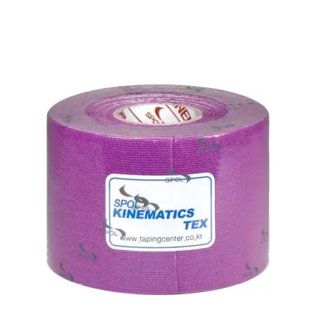 SPOL Кинезио тейп фиолетовый 5 см х 5 м SPOL TAPE - 1