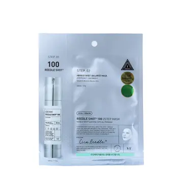 Маска тканевая двухступенчатая со спикулами / 100 REEDLE SHOT 100 2-STEP MASK 1,5 гр + 25 гр