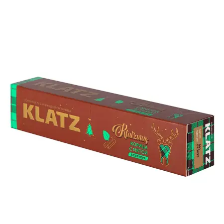 KLATZ Паста зубная Корица с мятой / KLATZmas 75 мл - 5