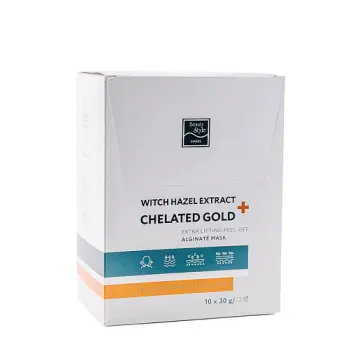 Маска-лифтинг альгинатная / Witch hazel extract + Chelated gold Beauty Stylе 30 гр*10 шт