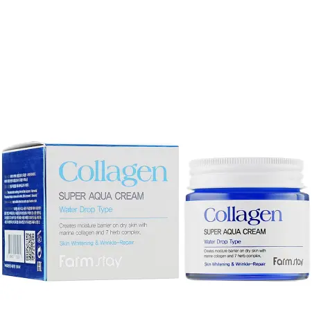 FARMSTAY Крем суперувлажняющий для лица с коллагеном / COLLAGEN SUPER AQUA CREAM 80 мл - 2