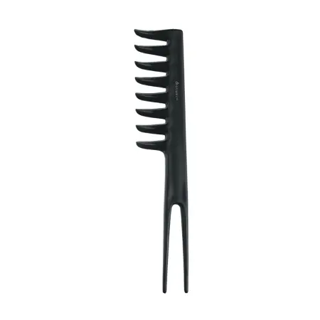 DEWAL PROFESSIONAL Гребень Эконом моделирующий, двойной хвостик (черный) 18,5 см - 1