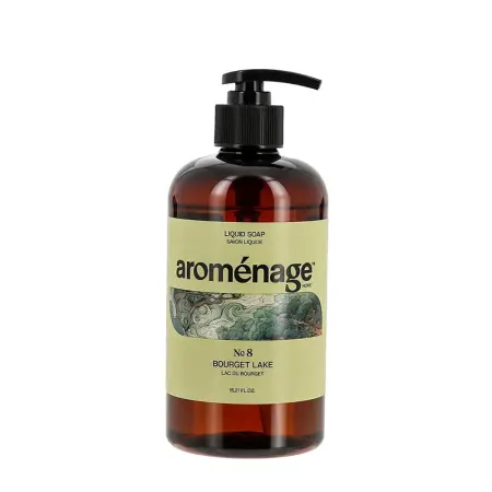 AROMENAGE Мыло жидкое, горное озеро Бурже / Aromenage 450 мл - 2