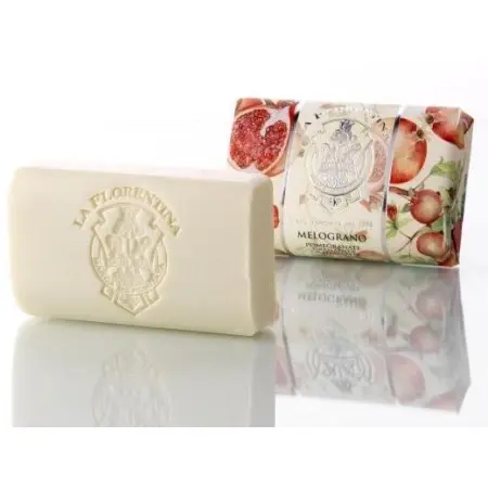 LA FLORENTINA Мыло натуральное, гранат / Pomegranate 200 г - 2