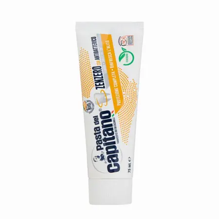 PASTA DEL CAPITANO Паста зубная абсолютная защита Имбирь / Total Protection Ginger 75 мл - 1