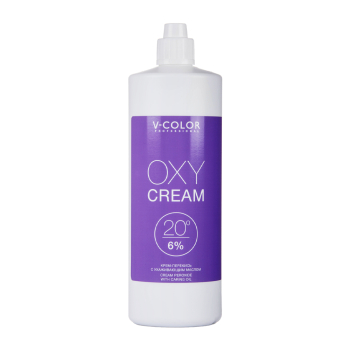 V-COLOR PROFESSIONAL Перекись кремообразная Окси-Крем 6% / VCOLOR 900 мл, фото 1