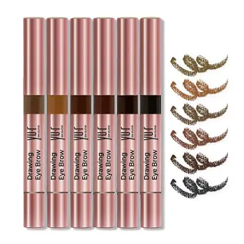 YU.R Карандаш для бровей, темный шоколад / Drawing Eye Brow Dark chocolate 2,5 мл, фото 2