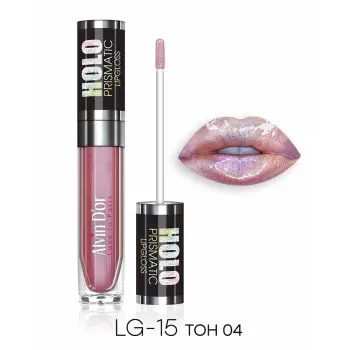 ALVIN D OR Блеск для губ, тон 04 / Lipgloss HoloPrismatic 5,6 гр, фото 2