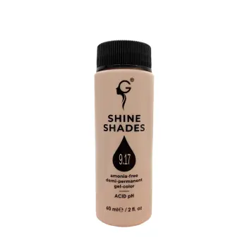 GERA Professional 9.17 гель-краситель для волос без аммиака / Shine Shades 60 мл, фото 2