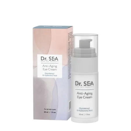 DR. SEA Крем антивозрастной для глаз с комплексом Glycotensyl и гиалуроновой кислотой / Dr.Sea 30 мл - 2