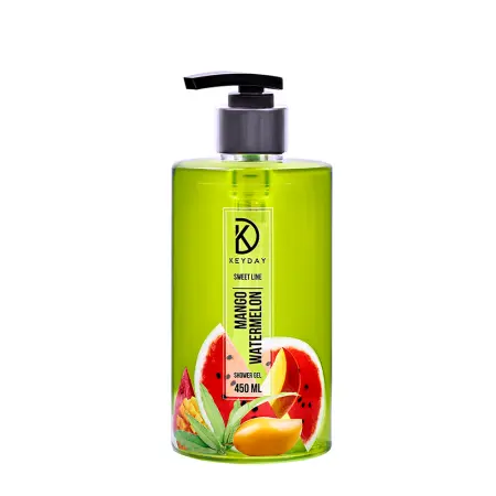KEYDAY Гель для душа манго-арбуз / KeyDay Sweet Line Mango Watermelon 450 мл - 1