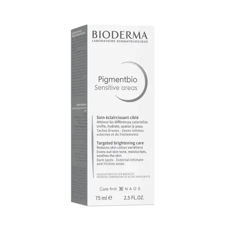 BIODERMA Крем осветляющий для чувствительных зон / PIGMENTBIO 75 мл - 3