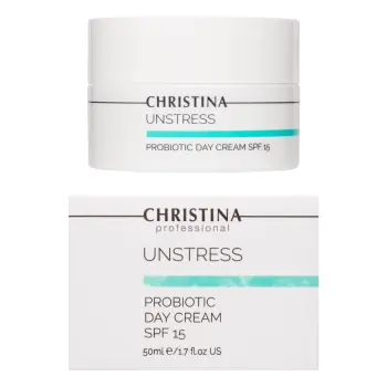 CHRISTINA Крем дневной с пробиотическим действием SPF 15 / Pro-Biotic Day Cream Unstress 50 мл, фото 2