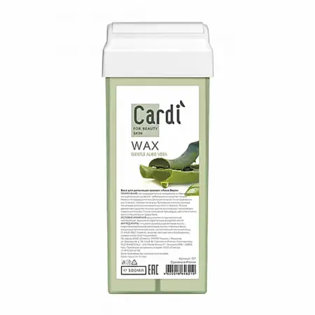 RUNAIL Воск для депиляции, алоэ вера / Cardi 100 мл - 1