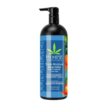 HEMPZ Кондиционер-маска тройное увлажнение / Triple Moisture Moisture-Rich Herbal Whipped Cr?me Conditioner & Hair Mask 1000 мл - 1