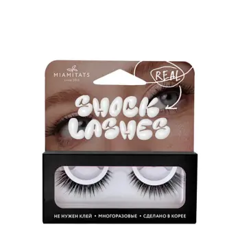 Ресницы накладные многоразовые / SHOCK LASHES REAL 1 шт