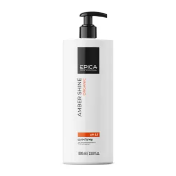 EPICA PROFESSIONAL Шампунь для восстановления и питания волос / Amber Shine Organic 1000 мл, фото 2