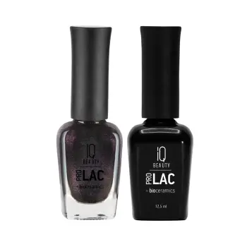 IQ BEAUTY 053 лак для ногтей укрепляющий с биокерамикой / Nail polish PROLAC + bioceramics 12.5 мл, фото 3