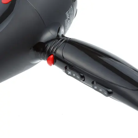 DEWAL PROFESSIONAL Фен Spectrum черный, ионизация, 2 насадки, 2200 Вт - 6