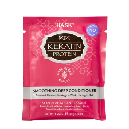 HASK Кондиционер для придания гладкости волосам с протеином кератина / Keratin Protein Smoothing Conditioner 50 мл - 1