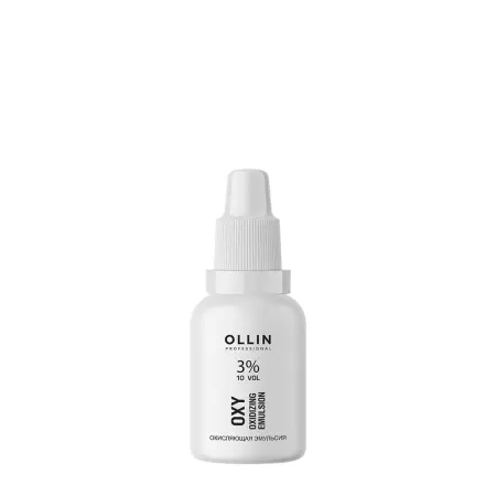 OLLIN PROFESSIONAL Набор для окрашивания бровей и ресниц, темный графит / Ollin Vision 20 мл - 4