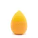 SOLOMEYA Спонж для макияжа меняющий цвет Капля, оранжево-желтый / Color Changing Drop blending sponge Orange-Yellow 1 шт, фото 3