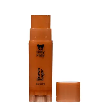 HOLLY POLLY Бальзам оттеночный для губ, коричнево-персиковый / RICH PEACH! Brown Sugar 4,9 гр, фото 2