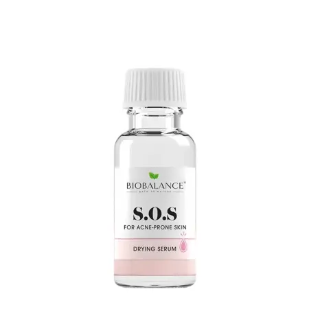 BIOBALANCE Сыворотка SOS подсушивающая для лица для борьбы с акне / SOS DRYING SERUM FOR ACNE PRONE SKIN 20 мл - 1