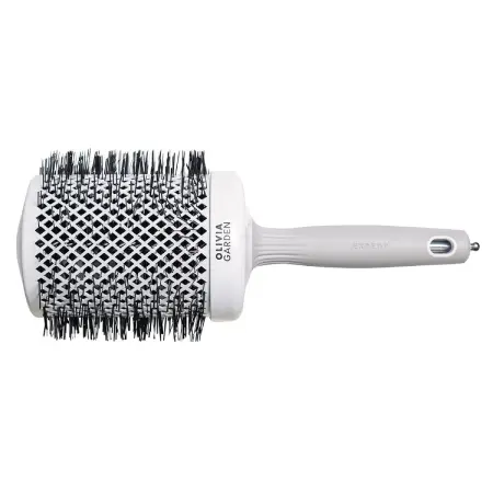 OLIVIA GARDEN Термобрашинг OG Expert Blowout Shine White&Grey 80 мм - 1