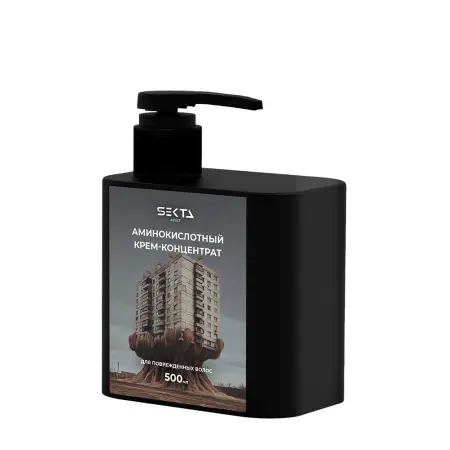 HAIR SEKTA Крем-концентрат аминокислотный для повреждённых волос / Hair Sekta 500 мл - 2
