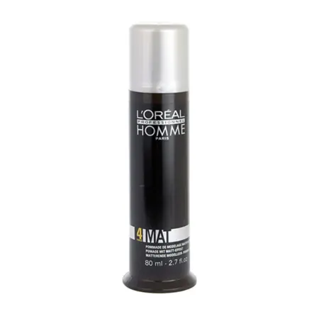 L OREAL PROFESSIONNEL Крем-паста матирующая для гибкой, эластичной фиксации 4, для мужчин / HOMME 80 мл - 1
