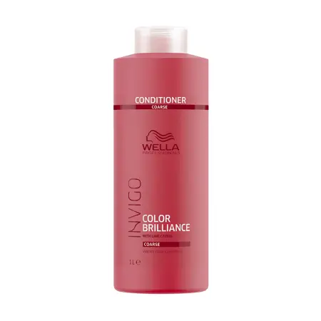 WELLA Бальзам-уход для защиты цвета окрашенных жестких волос / Brilliance 1000 мл - 1