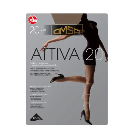 OMSA Колготки Daino 3 / Attiva 20 - 1