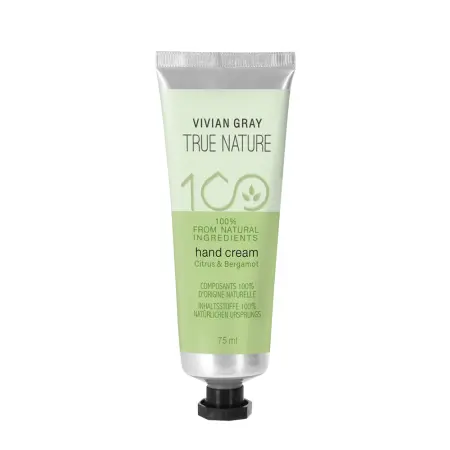 VIVIAN GRAY Лосьон для рук, цитрусовые и бергамот / Vivian Gray True Nature Hand Cream Citrus & Bergamot 75 мл - 1