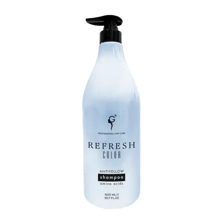 GERA Professional Шампунь оттеночный для волос / Anti Yellow Refresh Color 1500 мл - 1