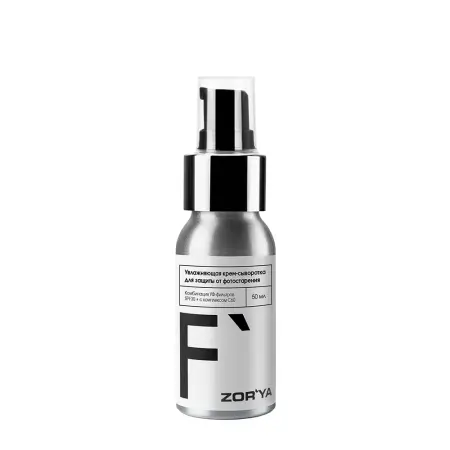 ZORYA Крем-сыворотка увлажняющая для защиты от фотостарения SPF30+ / ZORYA 50 мл - 1