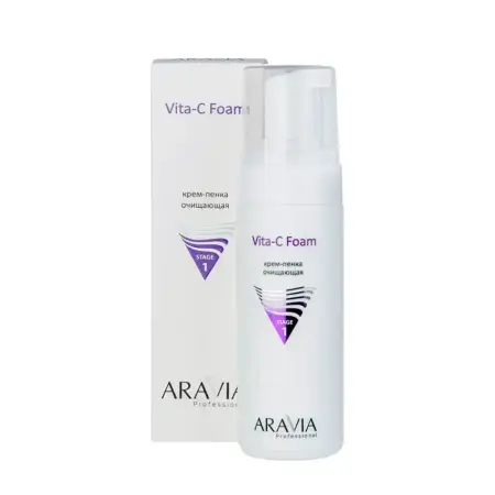 ARAVIA Professional Крем-пенка очищающая / Vita-C Foaming 160 мл - 4
