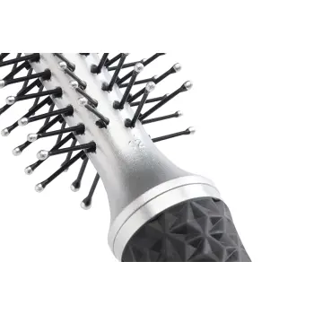 OLIVIA GARDEN Брашинг ESSENTIAL BLOWOUT SOFT Double Bristles Silver 10 мм, фото 3