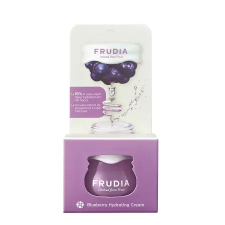 FRUDIA Крем увлажняющий с черникой для лица 10 гр - 2