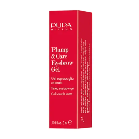 PUPA Гель для бровей, тон 003 темный коричневый / PLUMP & CARE EYEBROW GEL 3 мл - 2