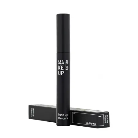 MAKE UP FACTORY Тушь с эффектом увеличения для ресниц, черный / Push Up Mascara, без упаковки 9 мл - 2