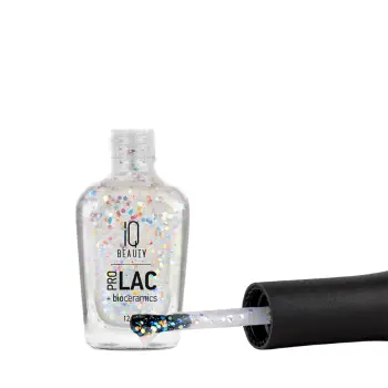 IQ BEAUTY 125 лак профессиональный укрепляющий для ногтей с биокерамикой / Nail polish PROLAC+bioceramics 12,5 мл, фото 3