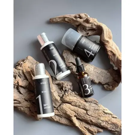 AXIONE LABORATORY Пудра энзимная ANTI-ACNE ЭТАП 1 / MAN PRO 100 мл - 5