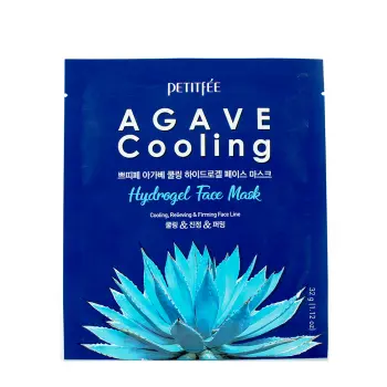 Маска гидрогелевая с охлаждающим эффектом для лица / Agave Cooling Hydrogel Face Mask 32 гр