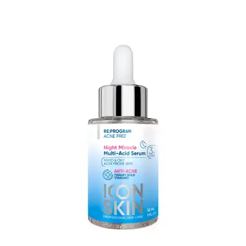 ICON SKIN Сыворотка ночная волшебная для лица / Re: Program Night Miracle Serum 30 мл, фото 5